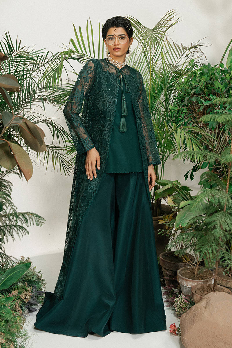 DEEP TEAL | CHAI COFFEE LUXURY PRETS/S25 VOL. 3 | Mohsin Naveed Ranjha