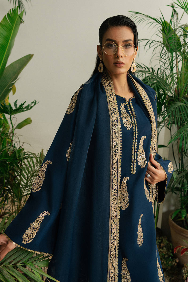 GILDED INDIGO | CHAI COFFEE LUXURY PRETS/S25 VOL. 3 | Mohsin Naveed Ranjha
