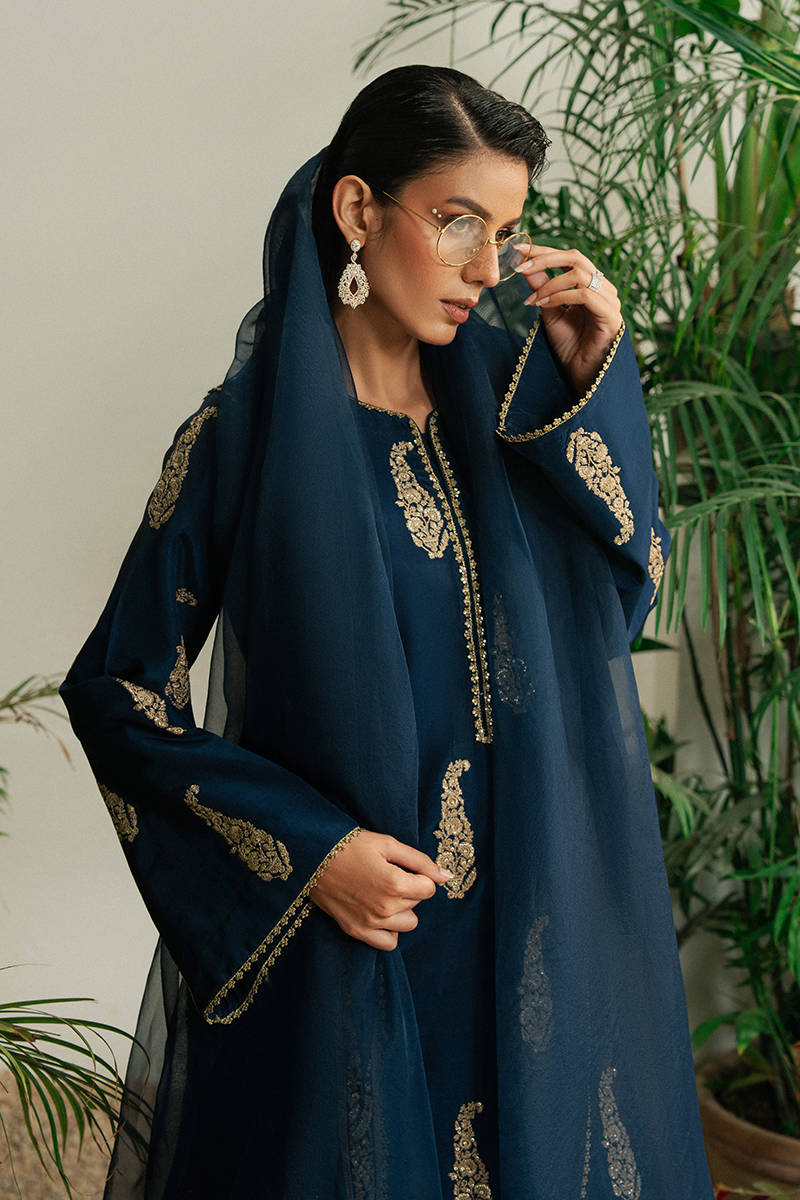 GILDED INDIGO | CHAI COFFEE LUXURY PRETS/S25 VOL. 3 | Mohsin Naveed Ranjha