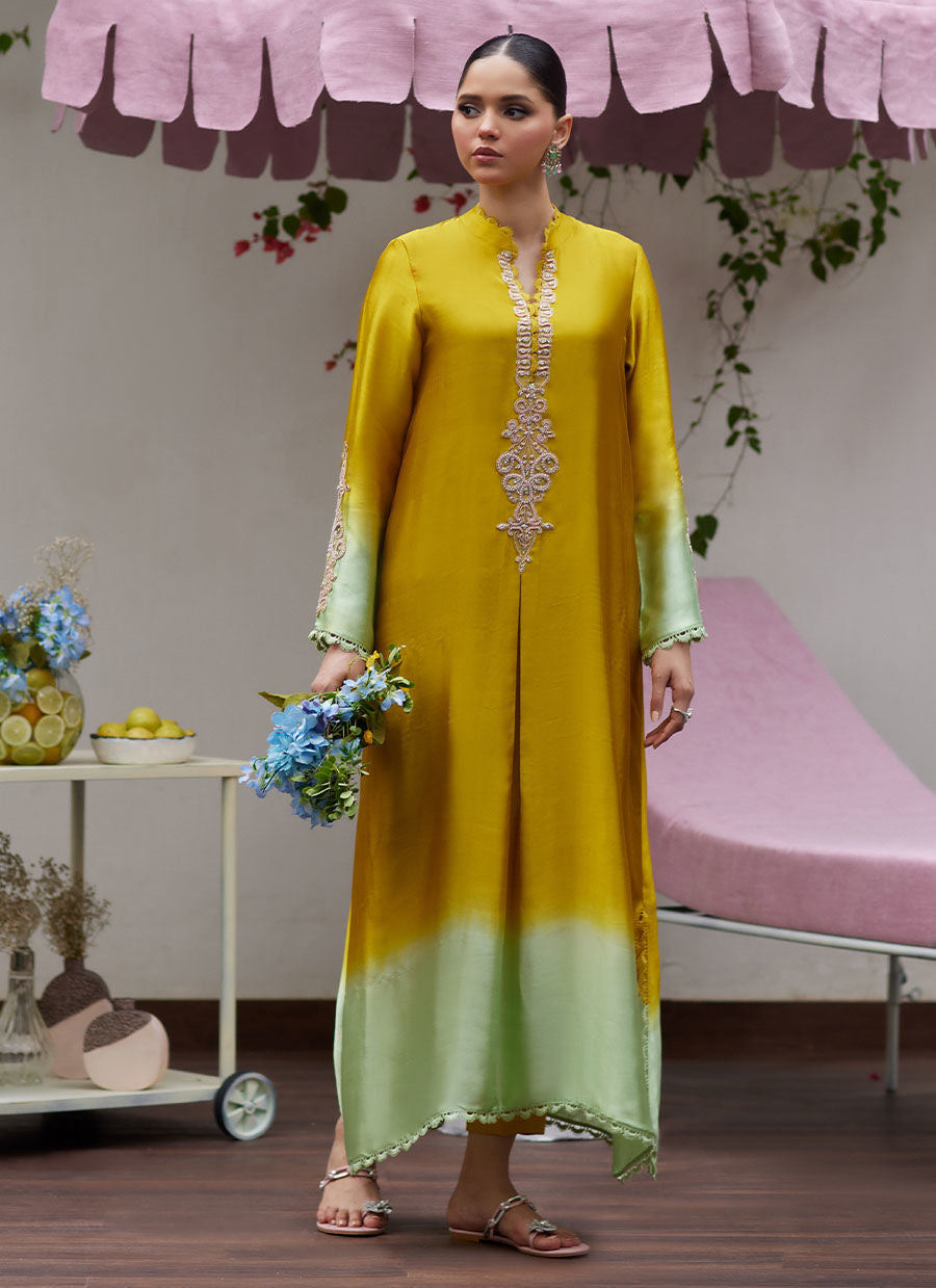 ALEK OMBRE SHIRT | FARAH TALIB AZIZ