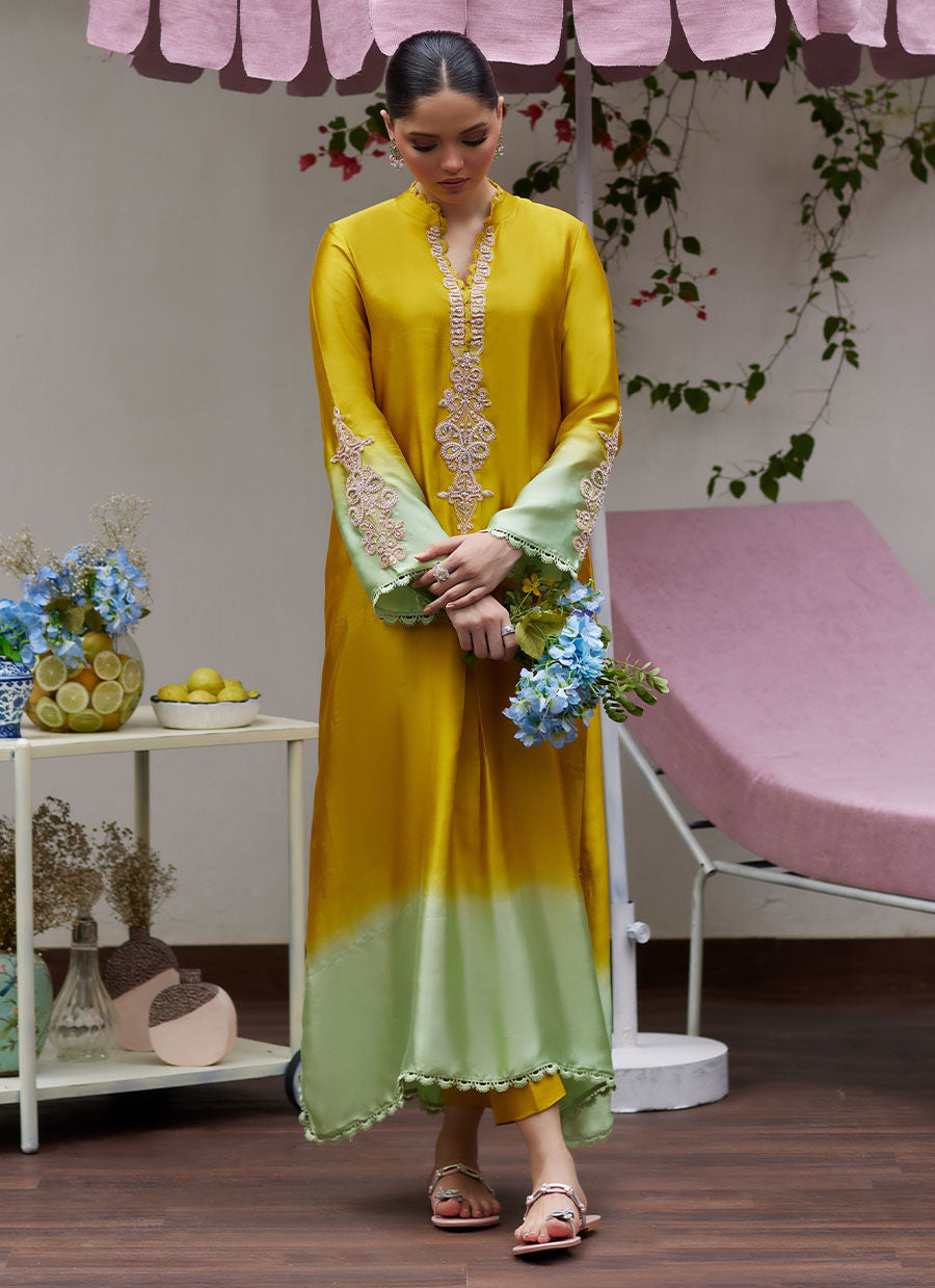 ALEK OMBRE SHIRT | FARAH TALIB AZIZ