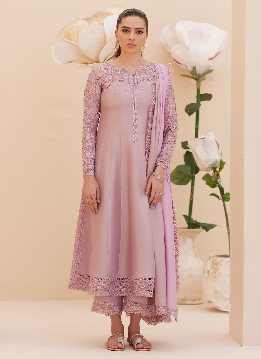 MOIRA MAUVE SHIRT AND DUPATTA | PRET | FARAH TALIB AZIZ