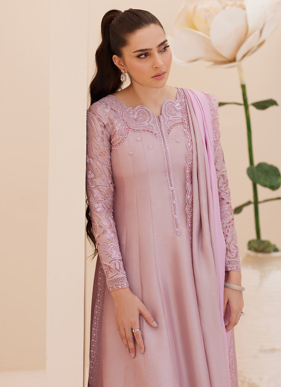 MOIRA MAUVE SHIRT AND DUPATTA | PRET | FARAH TALIB AZIZ