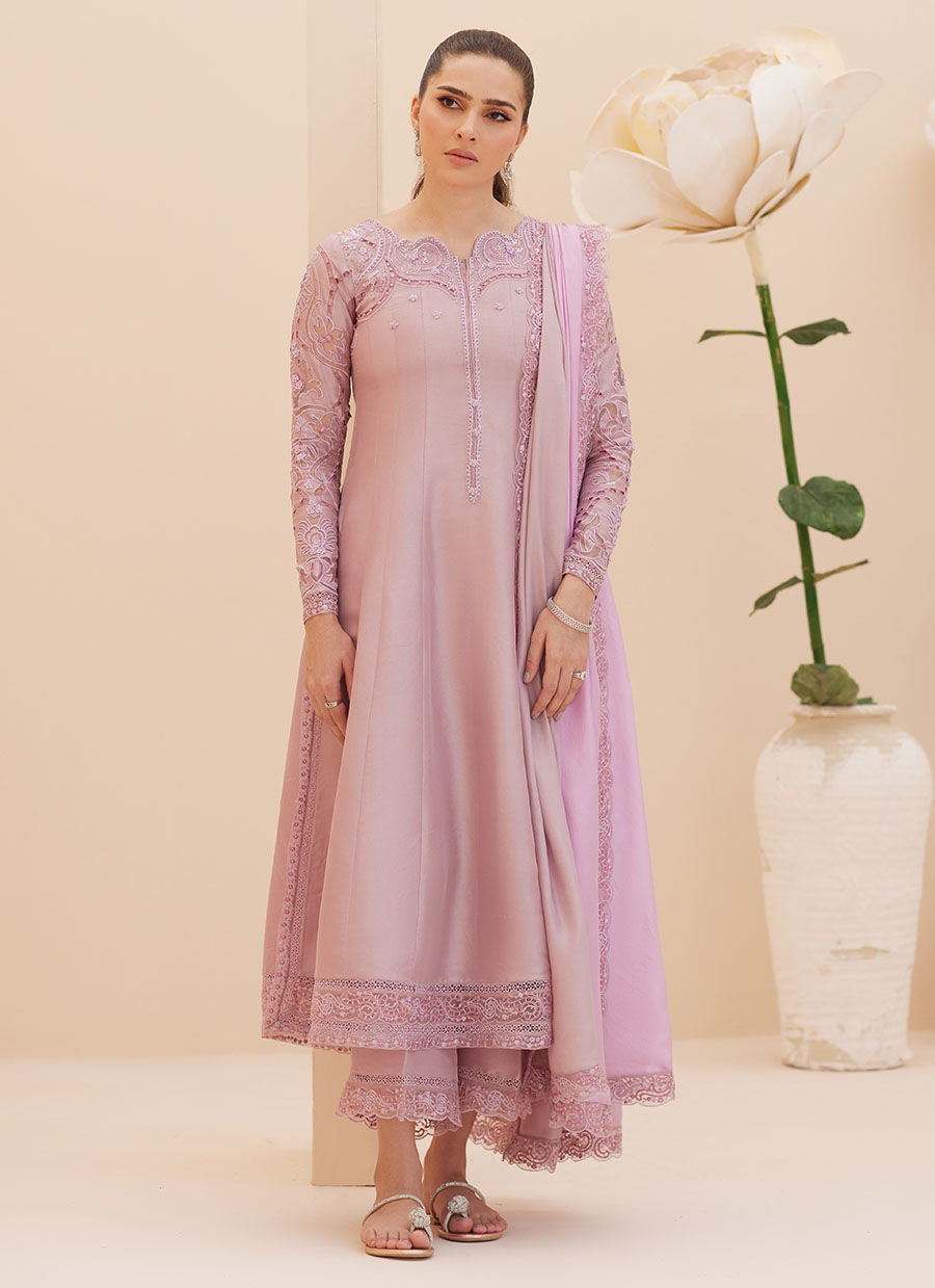 MOIRA MAUVE SHIRT AND DUPATTA | PRET | FARAH TALIB AZIZ