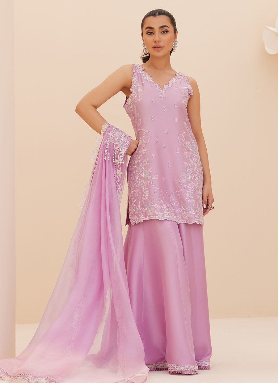 LILLIANA LILAC SHIRT AND DUPATTA | PRET | FARAH TALIB AZIZ