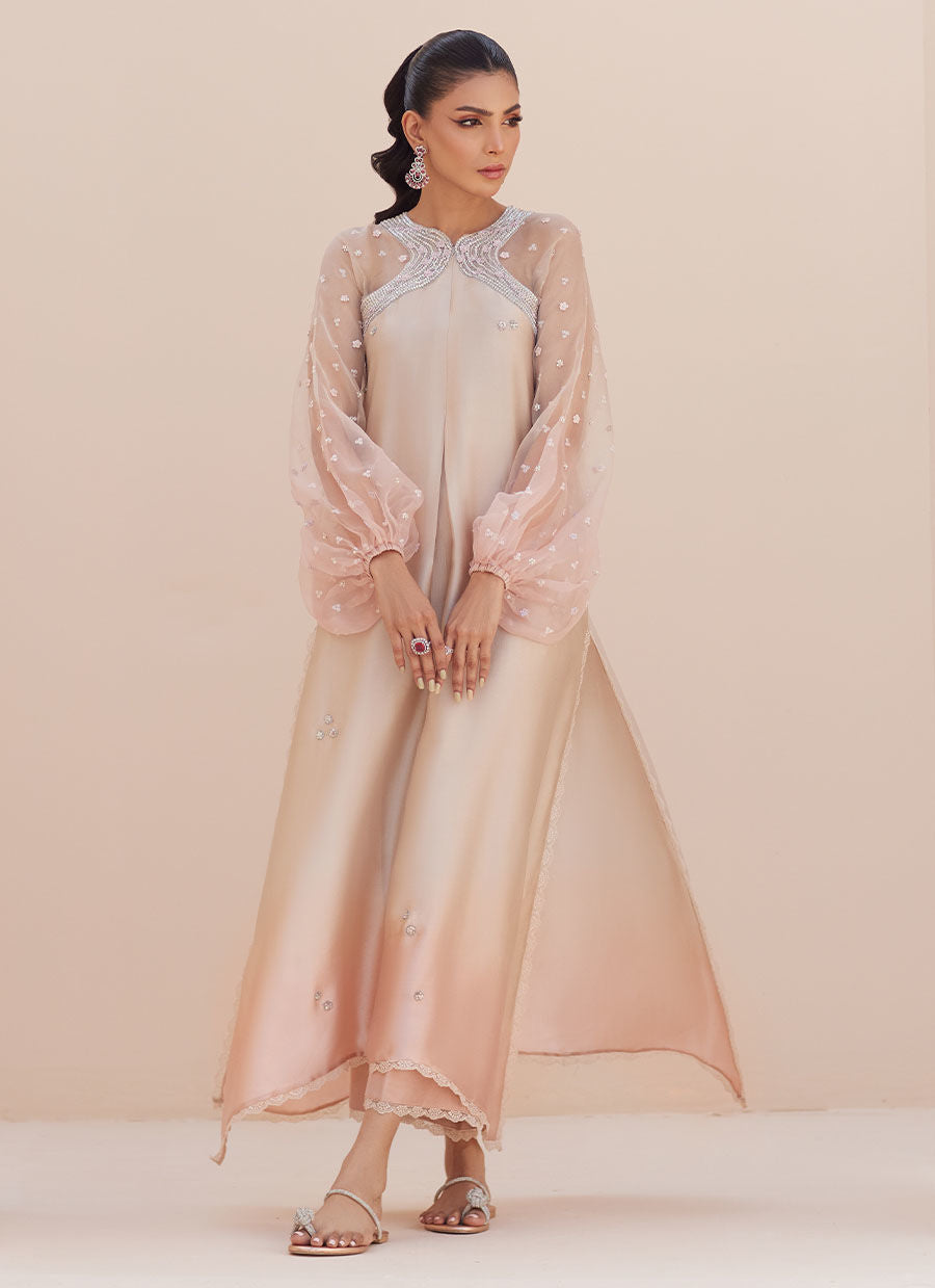 LUDO SAND OMBRE SHIRT | PRET | FARAH TALIB AZIZ
