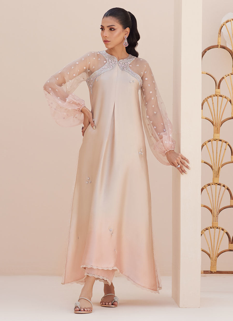 LUDO SAND OMBRE SHIRT | PRET | FARAH TALIB AZIZ