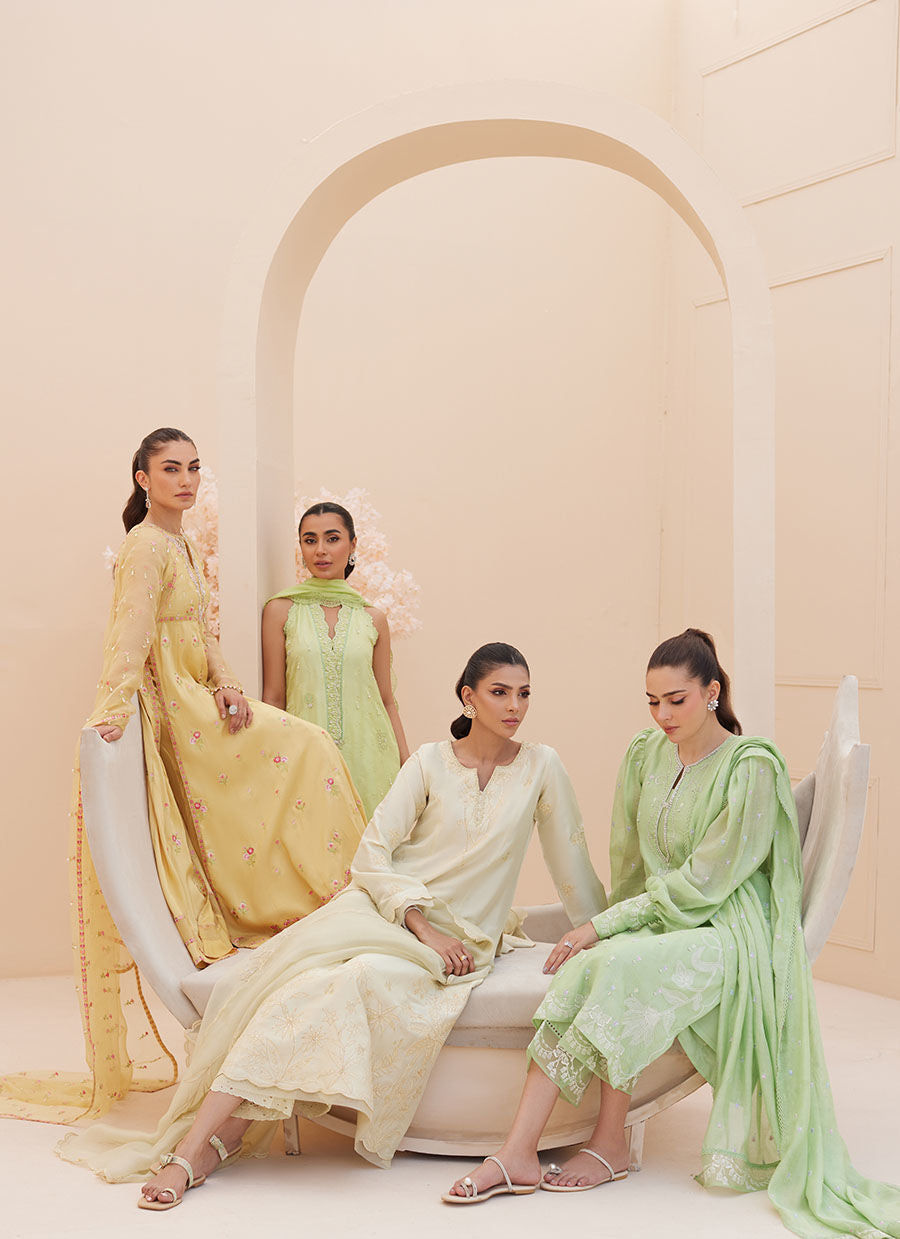 EVRA IVORY SHIRT AND DUPATTA | PRET | FARAH TALIB AZIZ