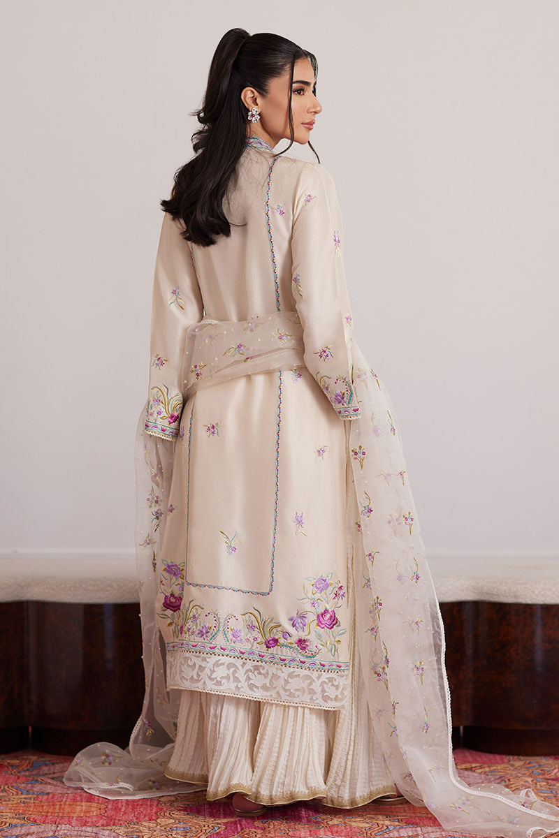 LEXIE IVORY SHIRT AND DUPATTA | PRET | FARAH TALIB AZIZ