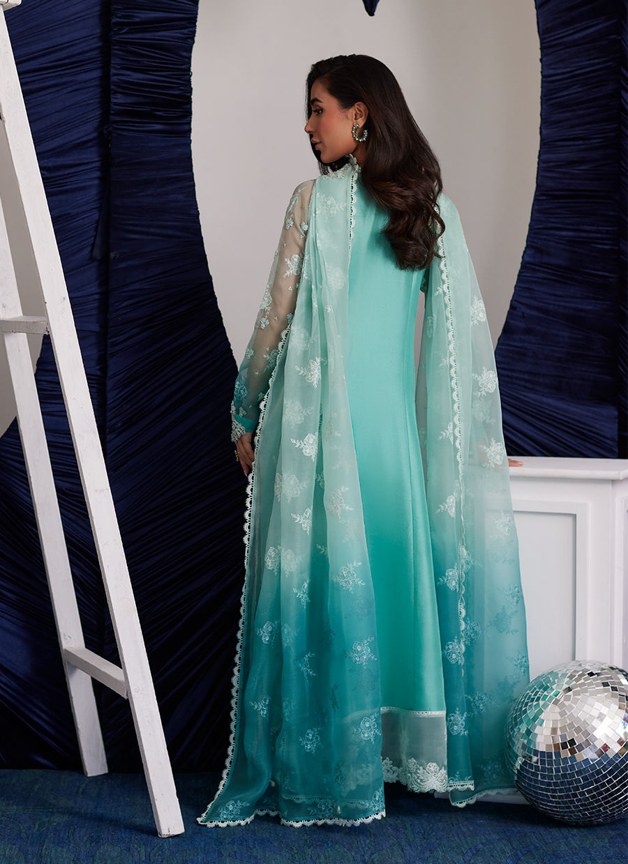 ZIMA PEPPERMINT KALIDAAR AND DUPATTA | PRET | FARAH TALIB AZIZ
