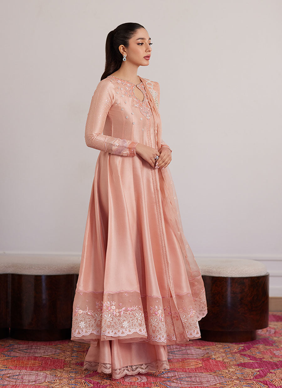 FINN PEACH KALIDAAR AND DUPATTA | PRET | FARAH TALIB AZIZ