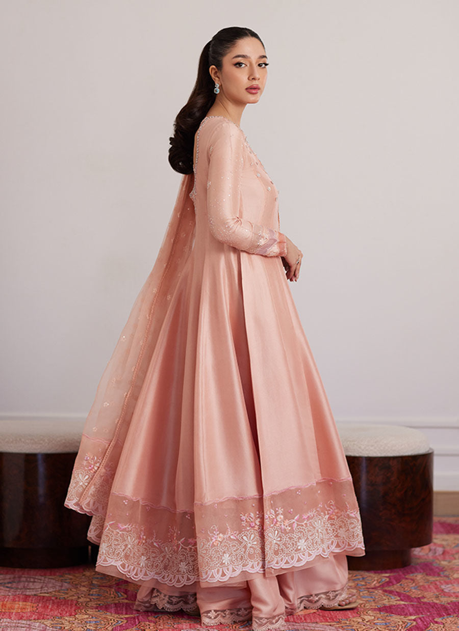 FINN PEACH KALIDAAR AND DUPATTA | PRET | FARAH TALIB AZIZ