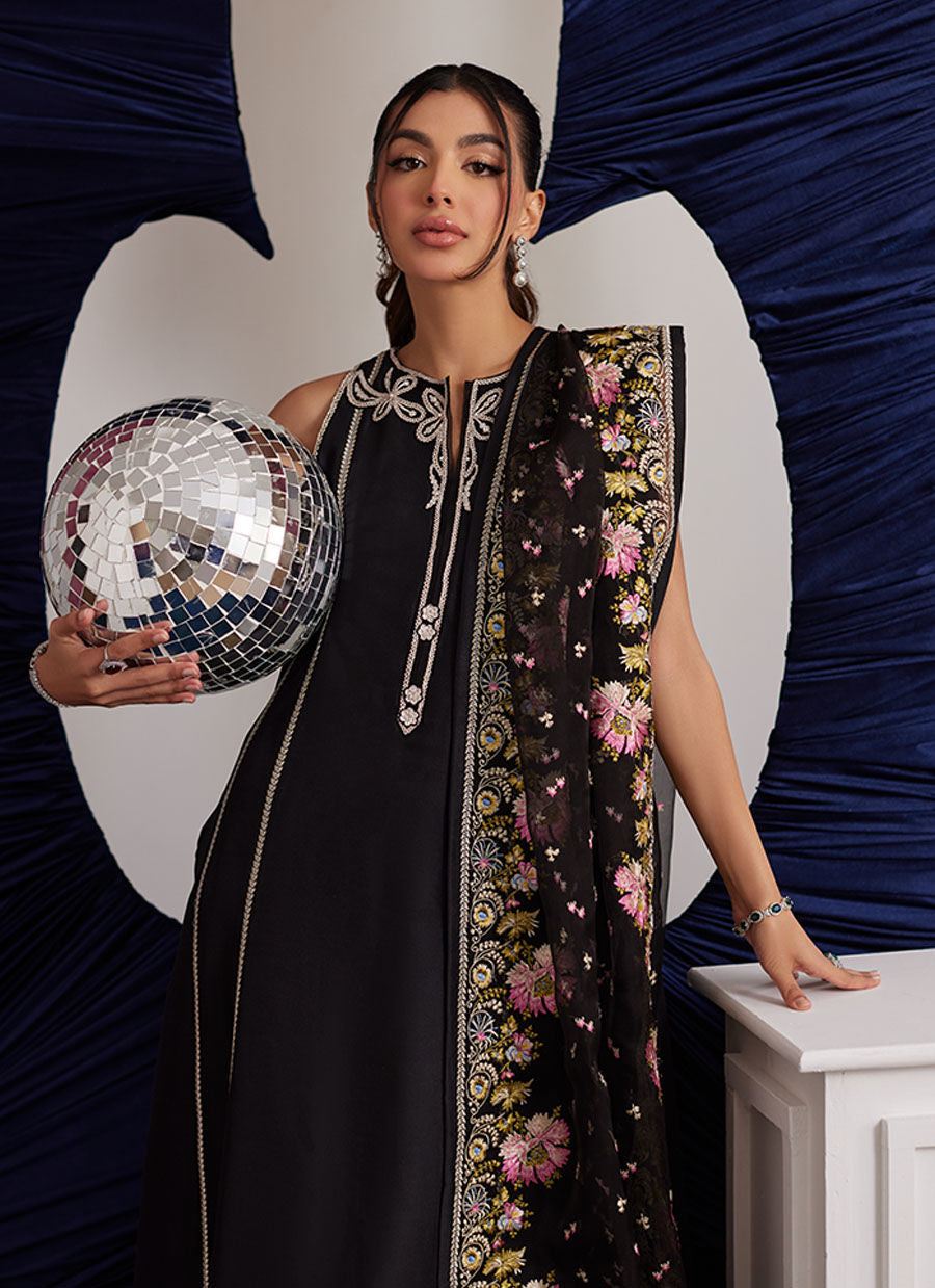 ALVINA ONYX SHIRT AND DUPATTA | PRET | FARAH TALIB AZIZ