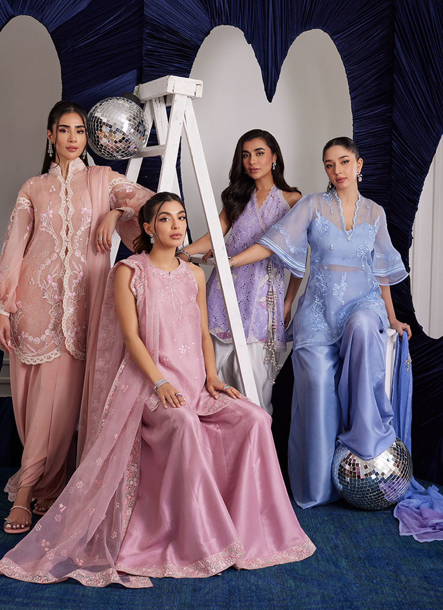 PIPER BLUSH SHIRT AND DUPATTA | PRET | FARAH TALIB AZIZ