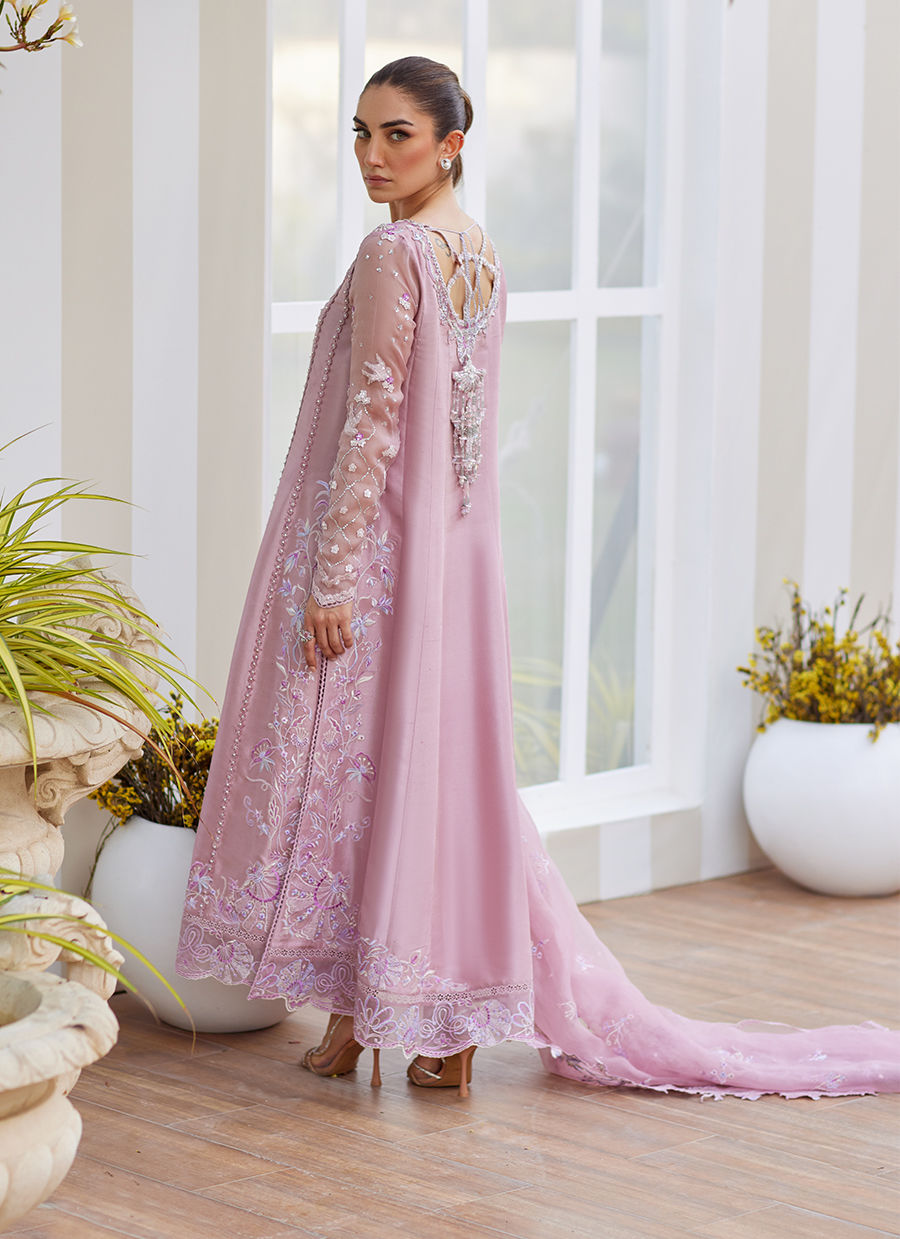KARIS MAUVE KALIDAAR AND DUPATTA | Farah Talib Aziz 2025