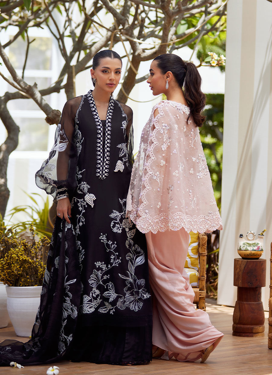 REINA EBONY SHIRT AND DUPATTA | Farah Talib Aziz 2025