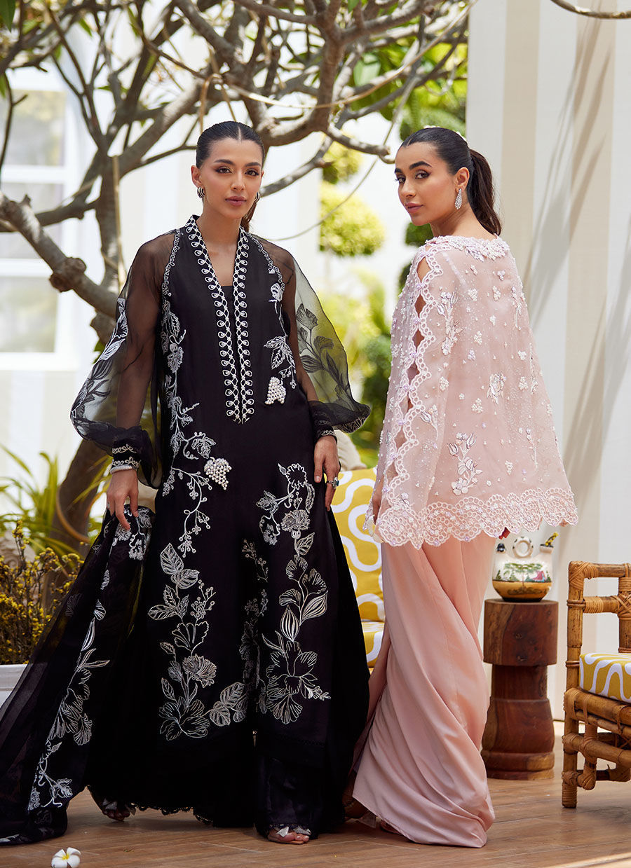 REINA EBONY SHIRT AND DUPATTA | Farah Talib Aziz 2025