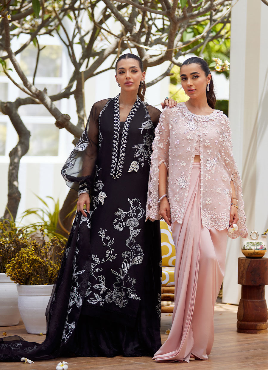 REINA EBONY SHIRT AND DUPATTA | Farah Talib Aziz 2025