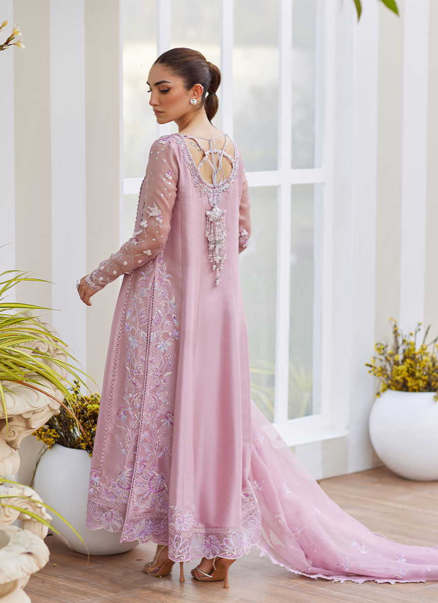 KARIS MAUVE KALIDAAR AND DUPATTA | Farah Talib Aziz 2025