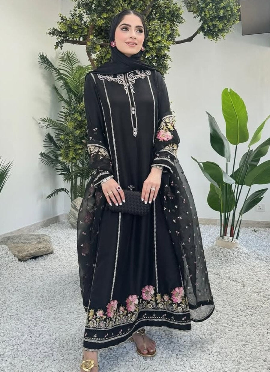 ALVINA ONYX SHIRT AND DUPATTA | PRET | FARAH TALIB AZIZ
