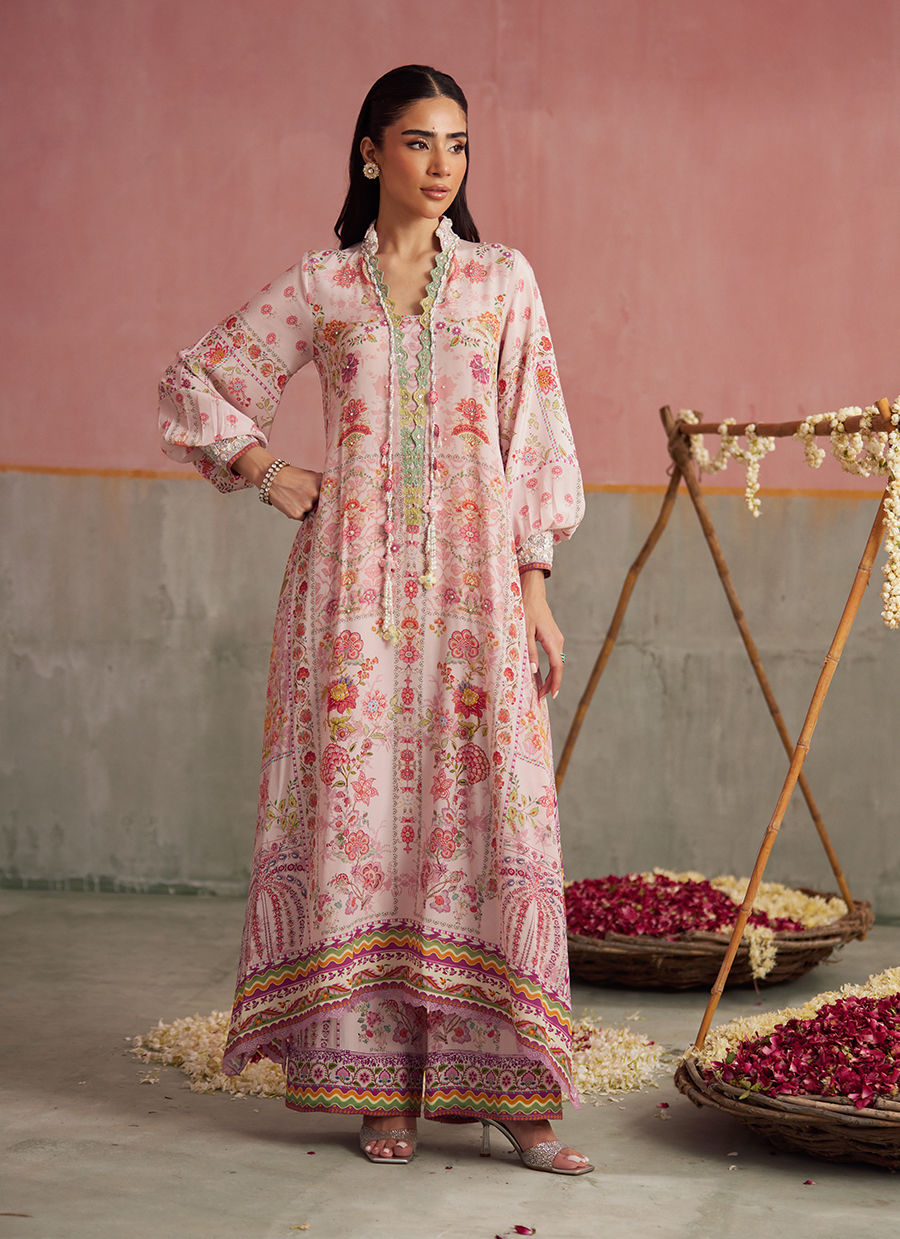 Nisa Blush Shirt | FARAH TALIB AZIZ