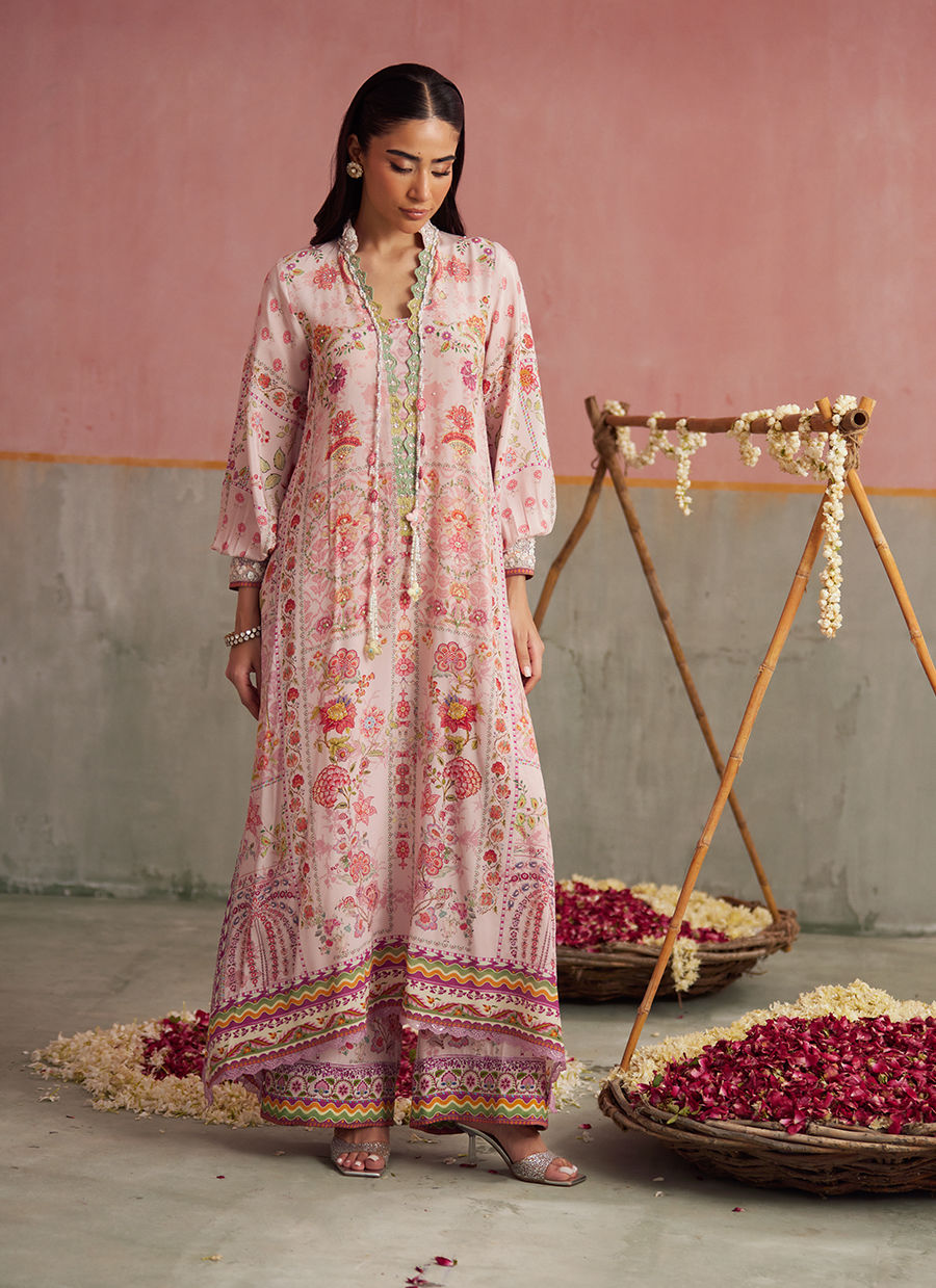 Nisa Blush Shirt | FARAH TALIB AZIZ