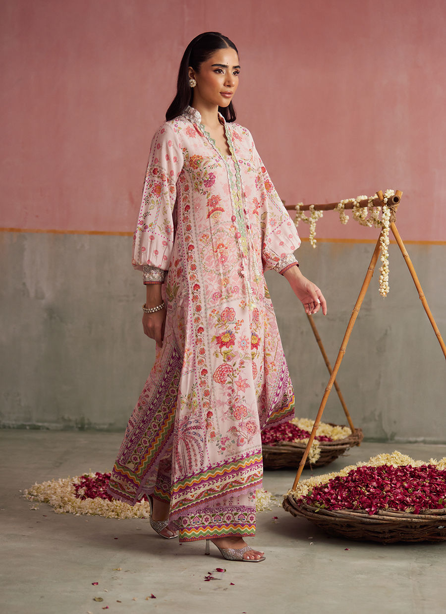 Nisa Blush Shirt | FARAH TALIB AZIZ