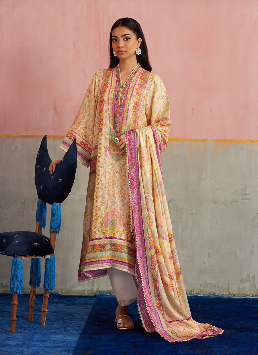 Vivi Shirt And Dupatta | FARAH TALIB AZIZ
