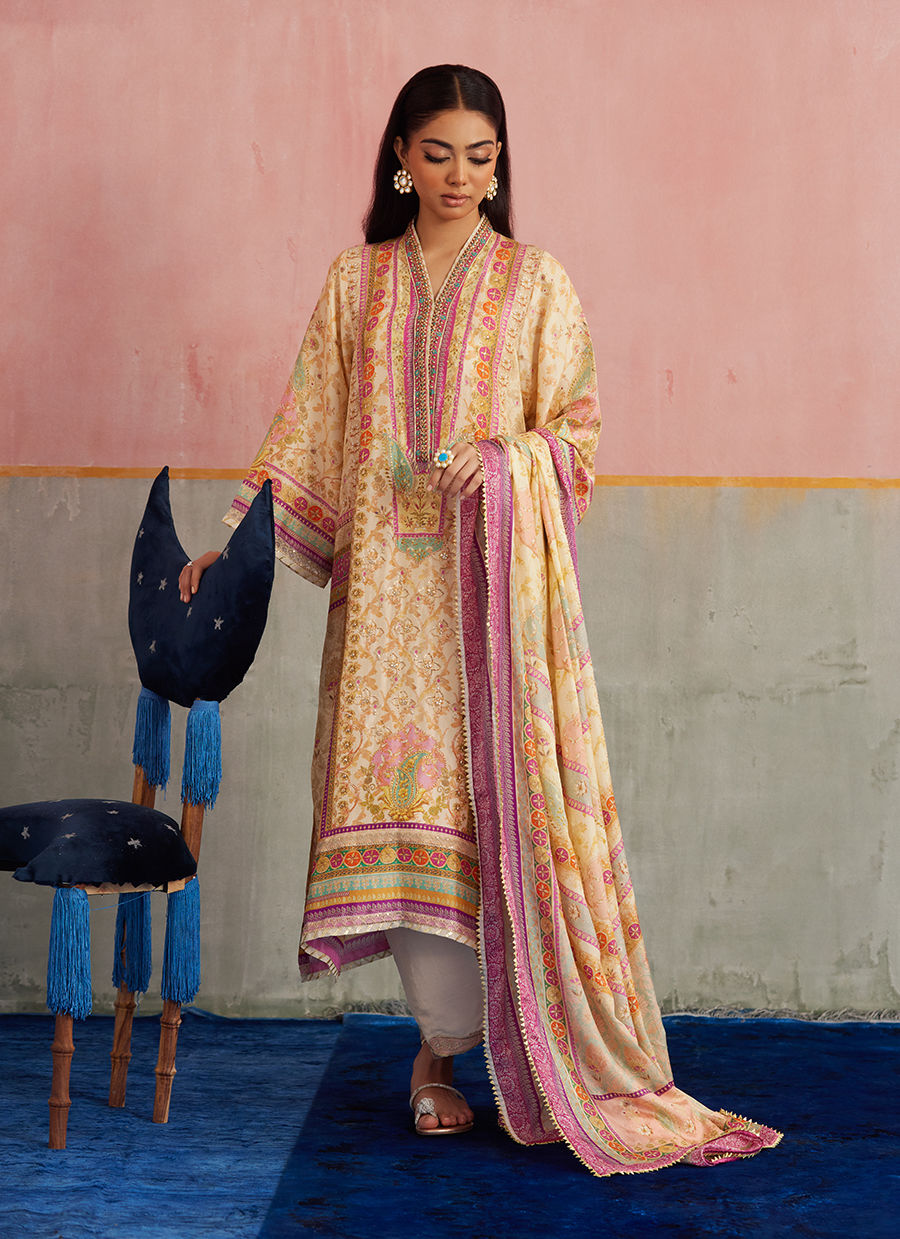 Vivi Shirt And Dupatta | FARAH TALIB AZIZ