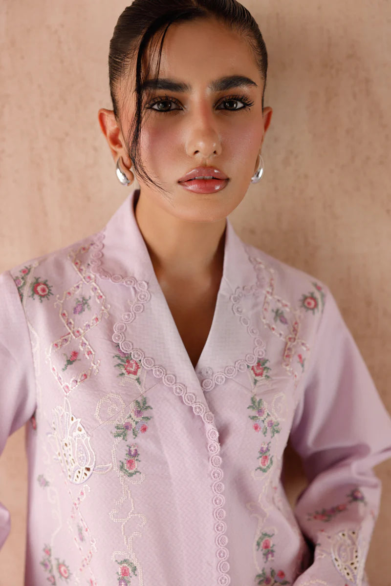 EP-03 AIRA | EMBROIDERED CO-ORD| Qalamkar