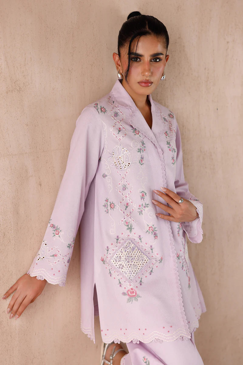 EP-03 AIRA | EMBROIDERED CO-ORD| Qalamkar