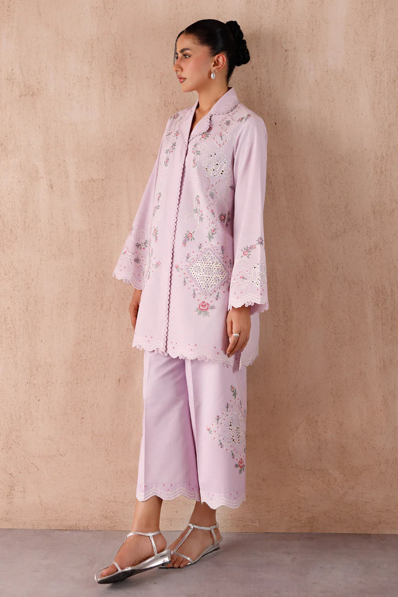 EP-03 AIRA | EMBROIDERED CO-ORD| Qalamkar