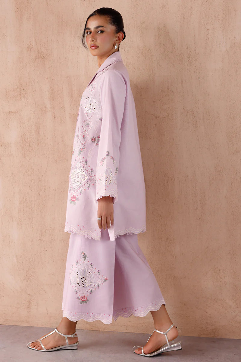 EP-03 AIRA | EMBROIDERED CO-ORD| Qalamkar