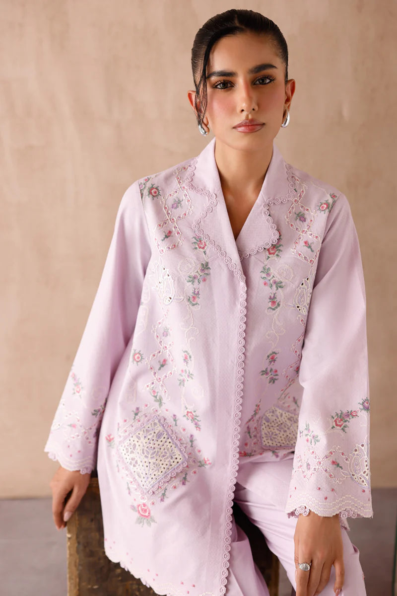 EP-03 AIRA | EMBROIDERED CO-ORD| Qalamkar