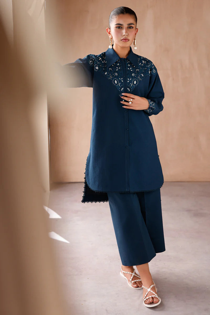 EP-08 RUMI | EMBROIDERED CO-ORD| Qalamkar