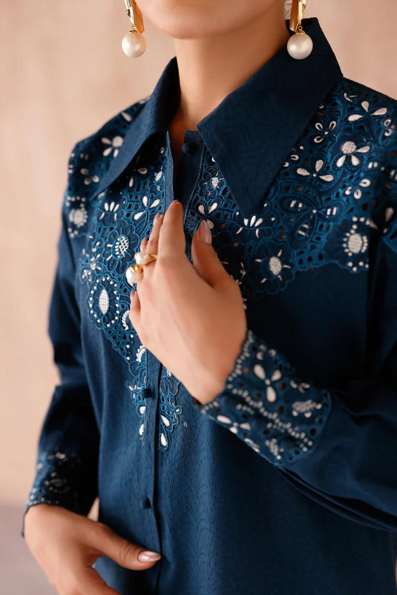 EP-08 RUMI | EMBROIDERED CO-ORD| Qalamkar