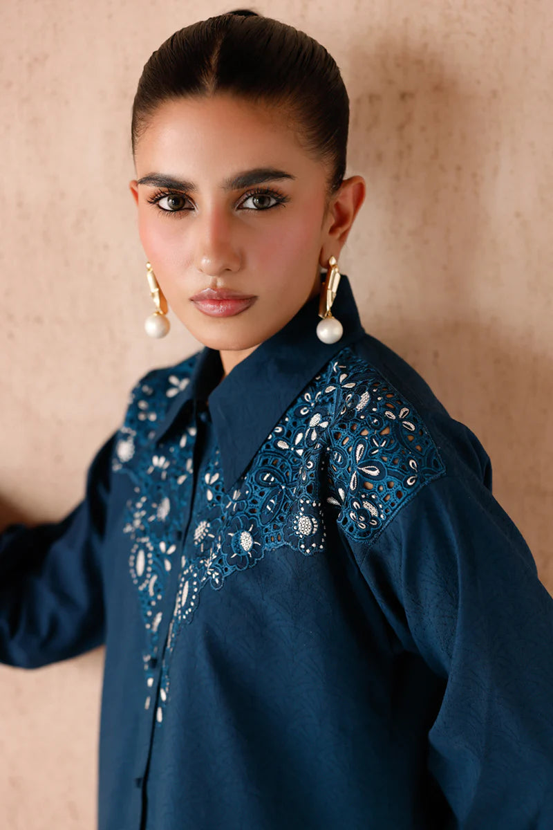 EP-08 RUMI | EMBROIDERED CO-ORD| Qalamkar