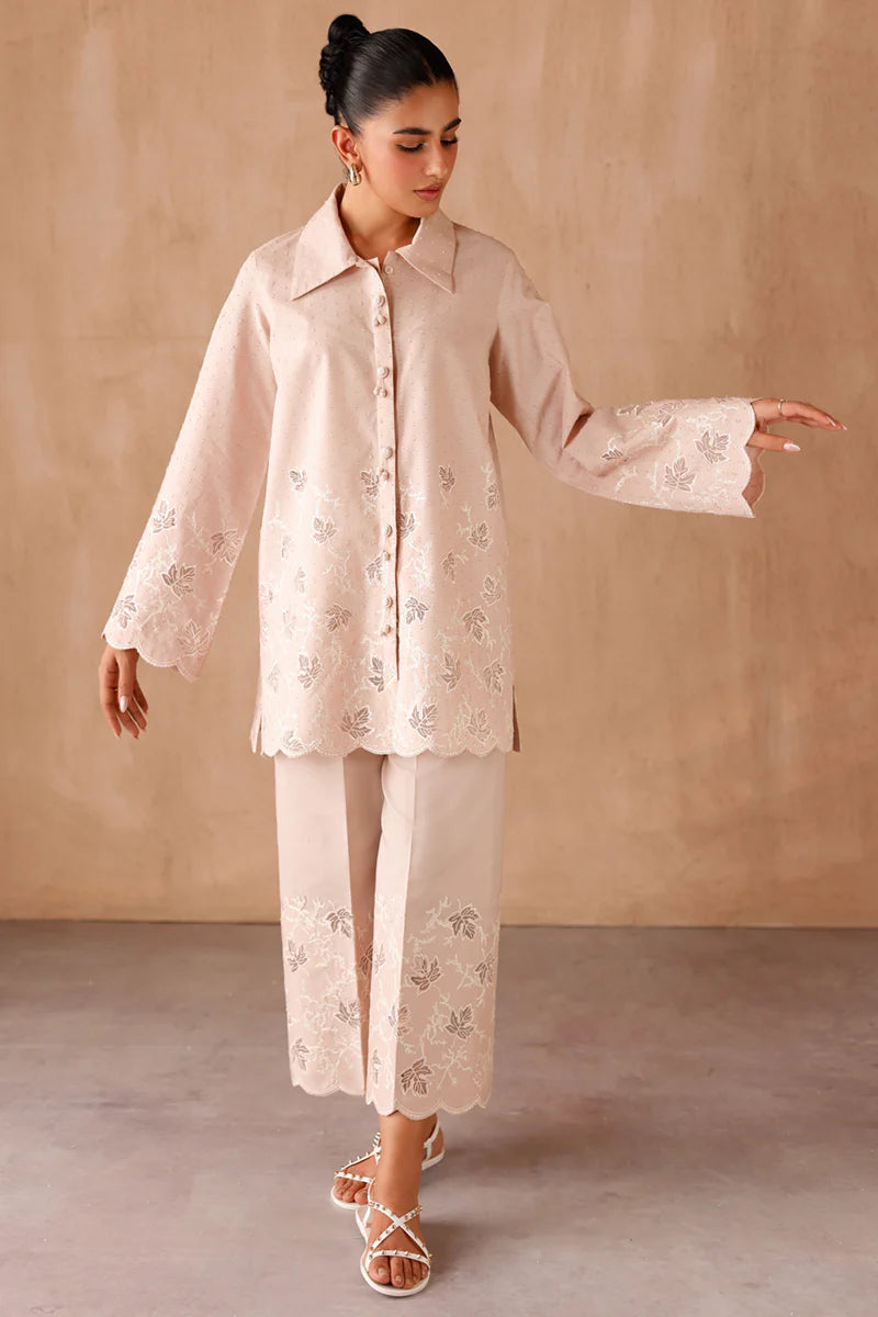 EP-04 LUMI | EMBROIDERED CO-ORD| Qalamkar