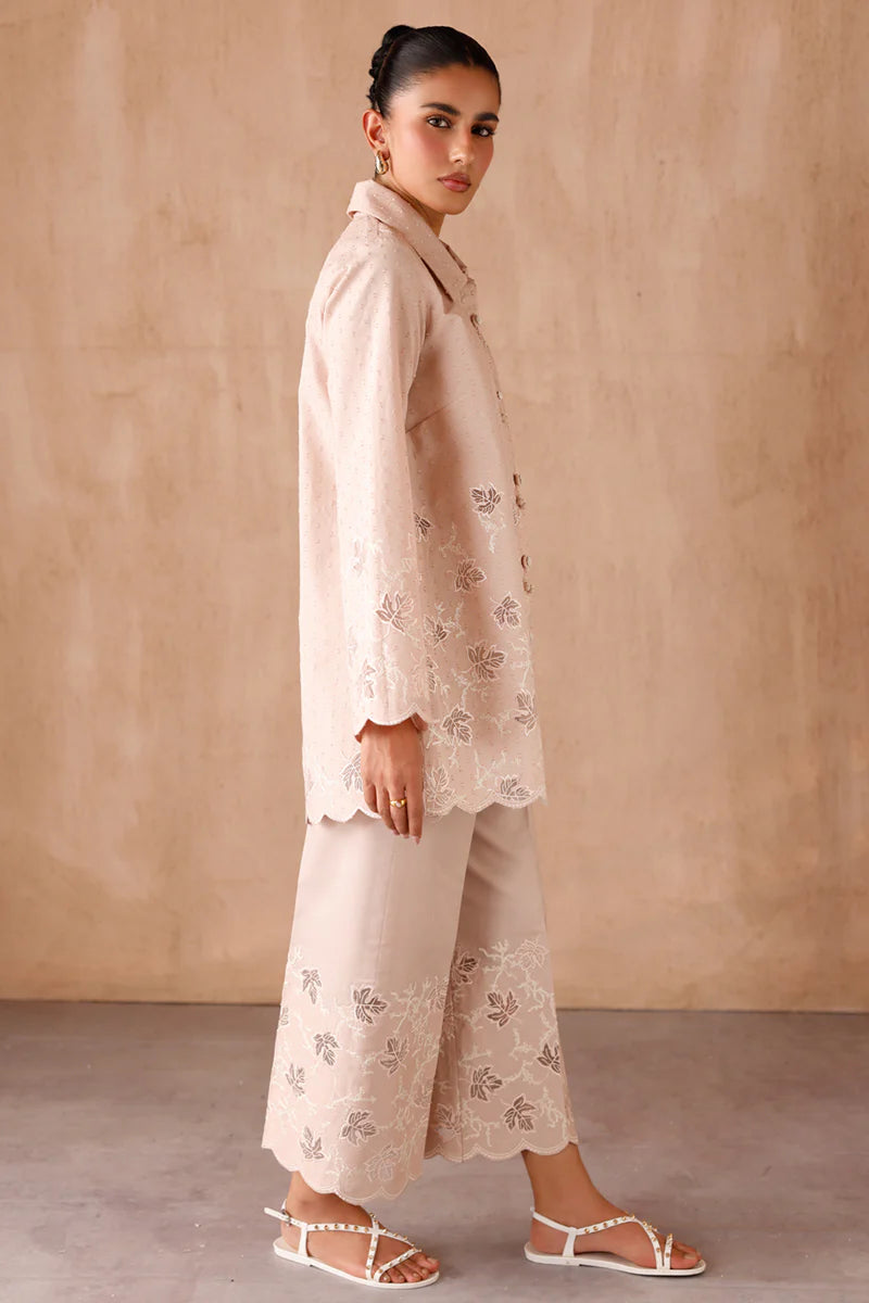 EP-04 LUMI | EMBROIDERED CO-ORD| Qalamkar