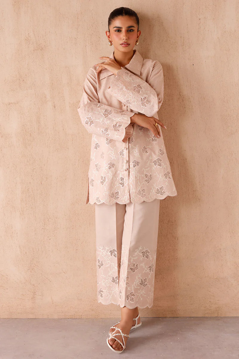 EP-04 LUMI | EMBROIDERED CO-ORD| Qalamkar