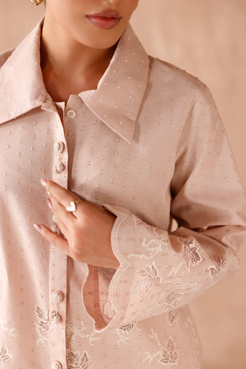EP-04 LUMI | EMBROIDERED CO-ORD| Qalamkar