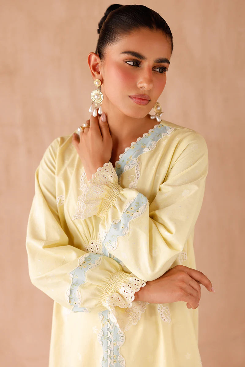 EP-10 ELIN | EMBROIDERED CO-ORD| Qalamkar
