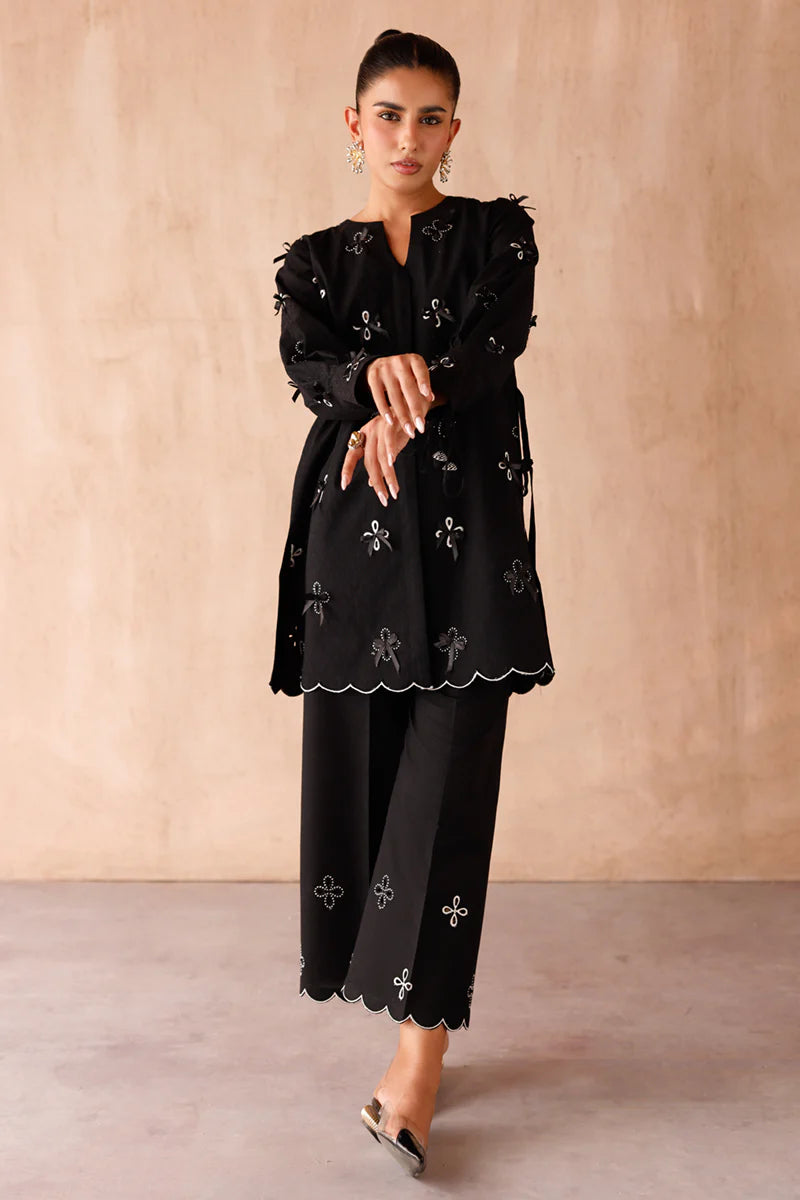 EP-07 KAIF | EMBROIDERED CO-ORD| Qalamkar