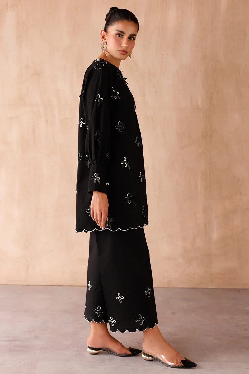 EP-07 KAIF | EMBROIDERED CO-ORD| Qalamkar