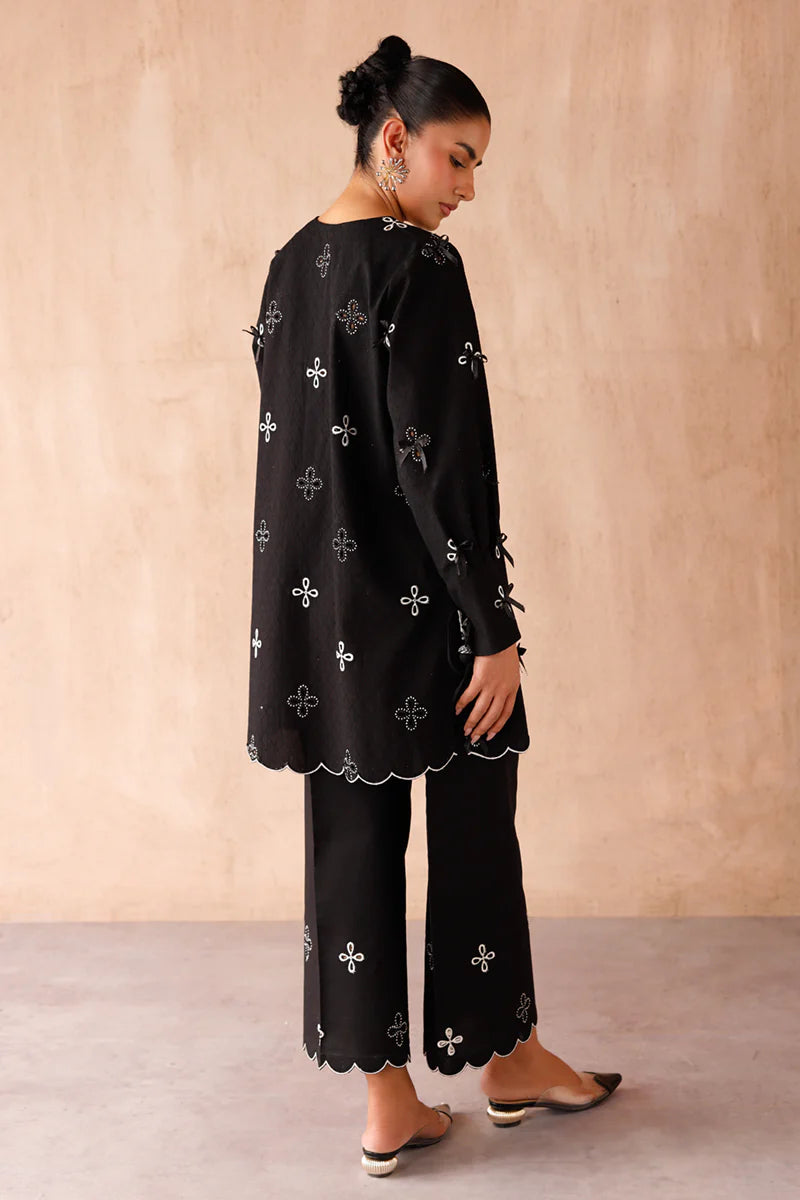 EP-07 KAIF | EMBROIDERED CO-ORD| Qalamkar