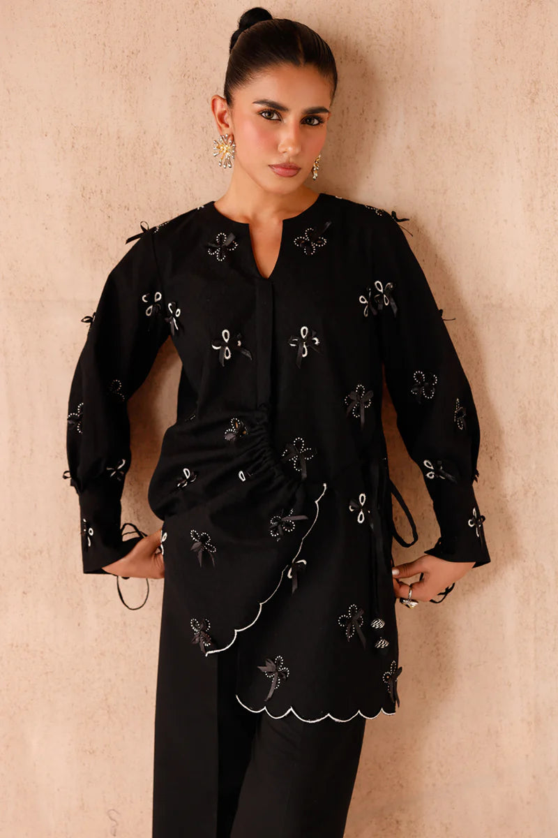 EP-07 KAIF | EMBROIDERED CO-ORD| Qalamkar