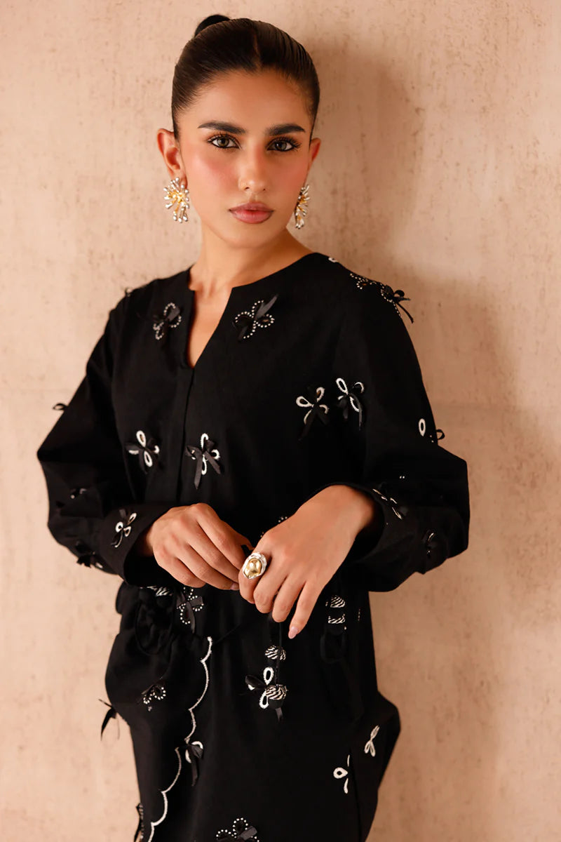 EP-07 KAIF | EMBROIDERED CO-ORD| Qalamkar