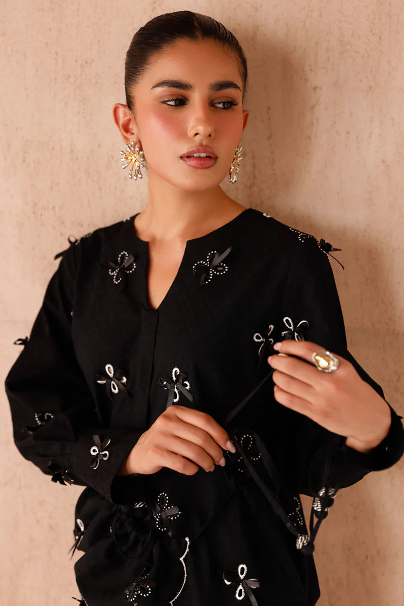 EP-07 KAIF | EMBROIDERED CO-ORD| Qalamkar