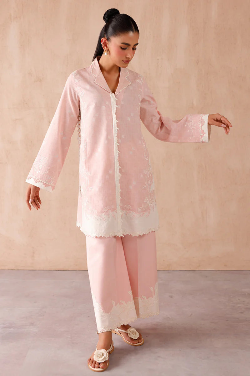 EP-01 DENA | EMBROIDERED CO-ORD| Qalamkar