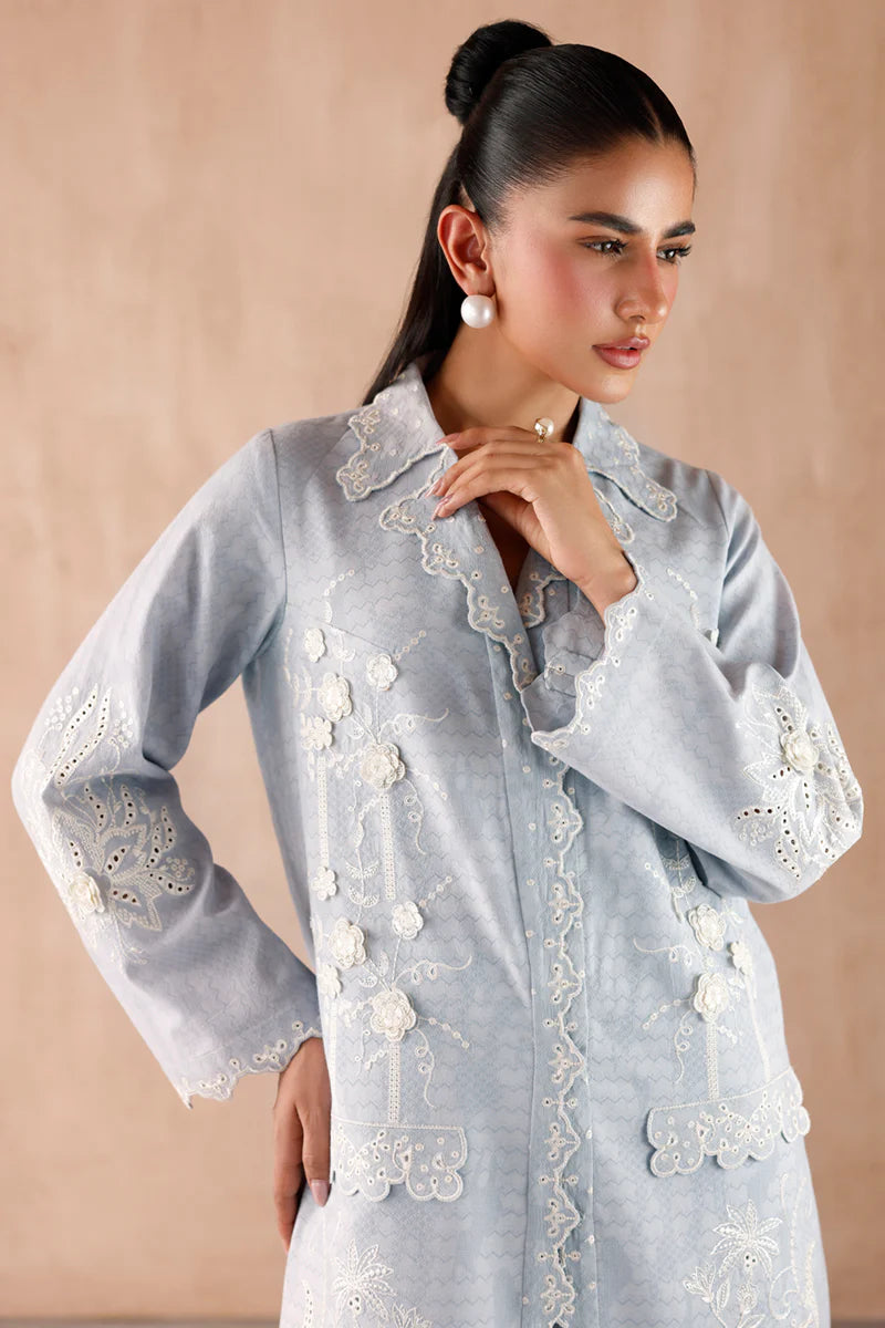 EP-05 GAYA | EMBROIDERED CO-ORD| Qalamkar